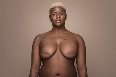 This Painted Photo Series Featuring A Gorgeous Breast Cancer Survivor Will Blow You Away